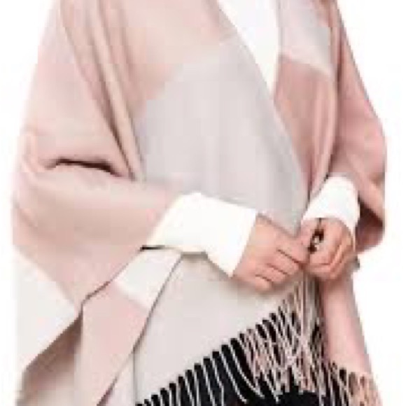 Soia & Kyo neutral toned poncho one size fits all - Picture 3 of 12